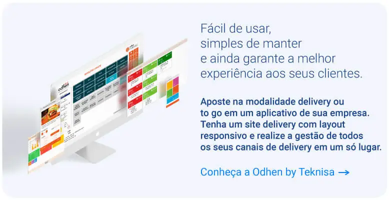 softwares e app de delivery da Teknisa