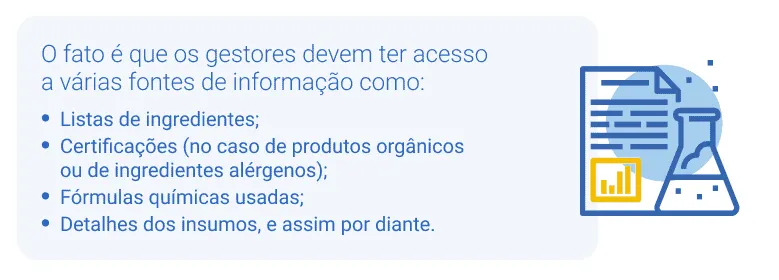 Filha técnica de composição de alimentos
