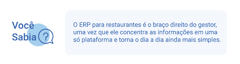 Sistema de ERP para restaurante