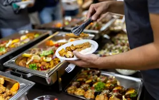 Variantes de menú para un autoservicio