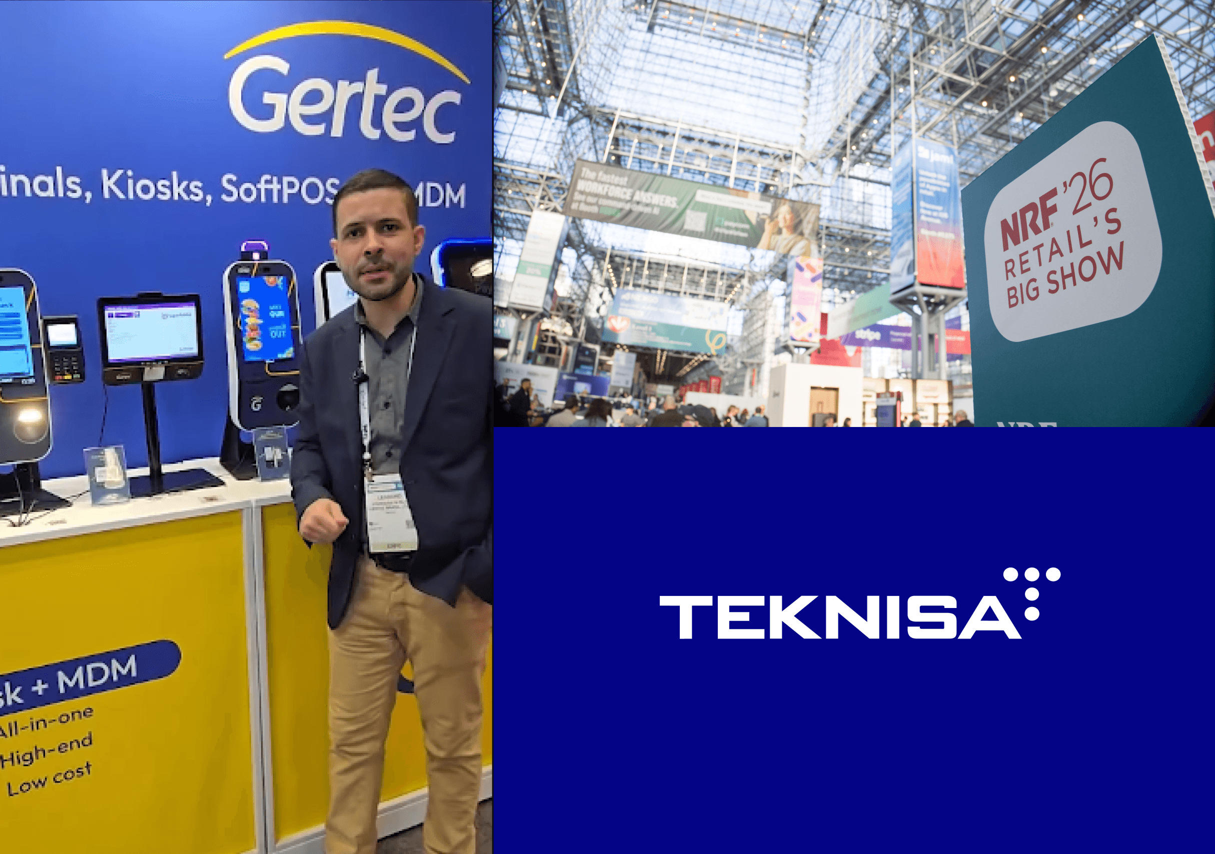 Teknisa no evento NRF 2026